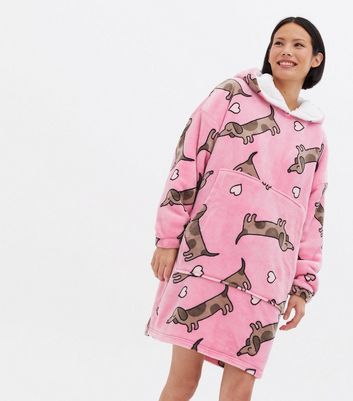 ladies sausage dog dressing gown