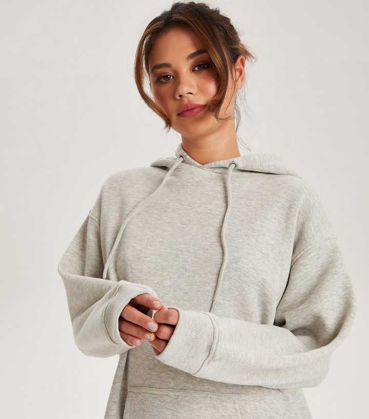 ASOS DESIGN Tall lounge super soft rib oversized hoodie with