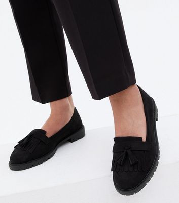 New look suede on sale loafers