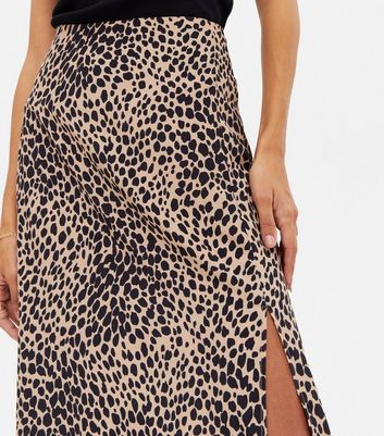 Zebra print skirt outlet new look