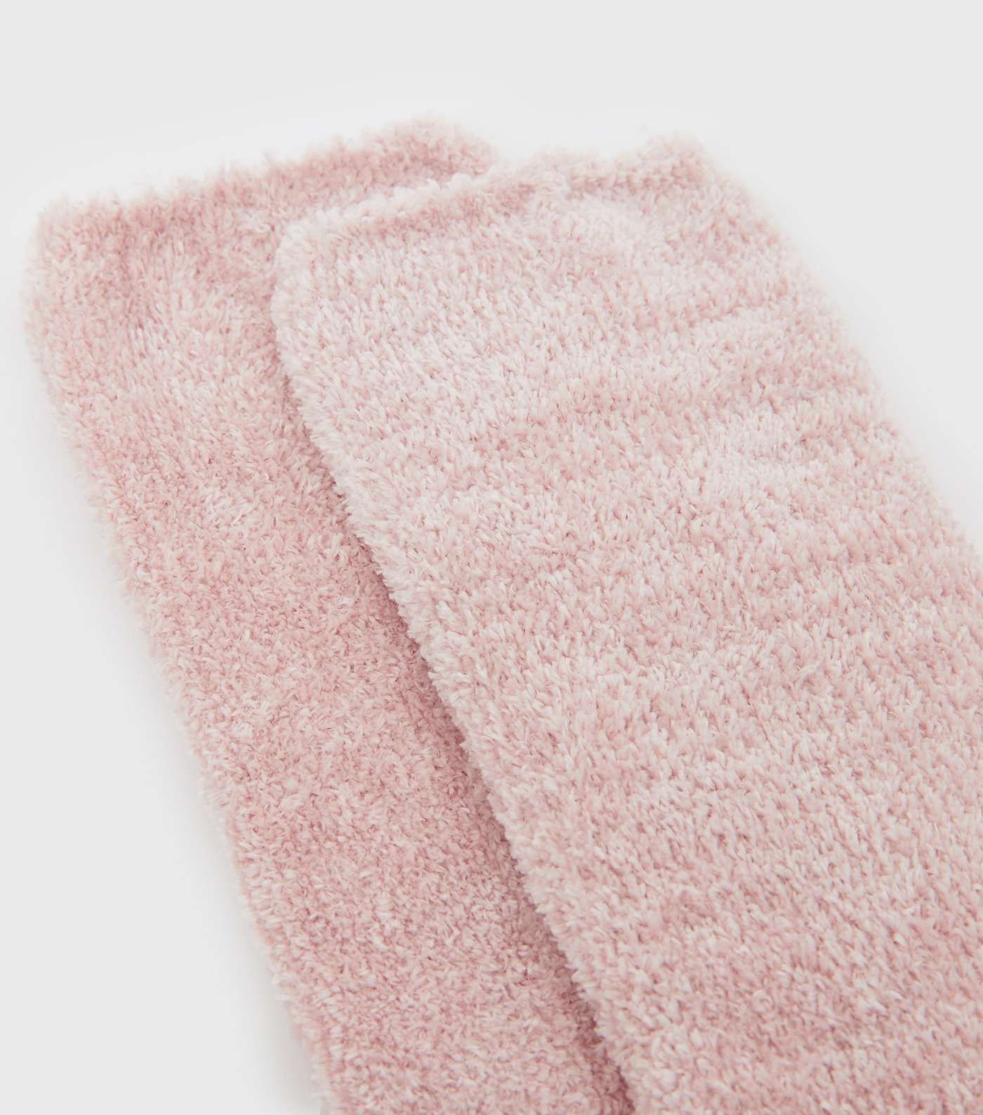 Pink Super Soft Bouclé Fluffy Socks Image 2