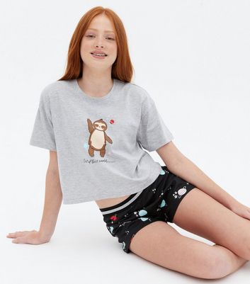 Sloth pyjamas new discount look