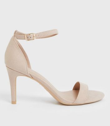 New look best sale nude sandals