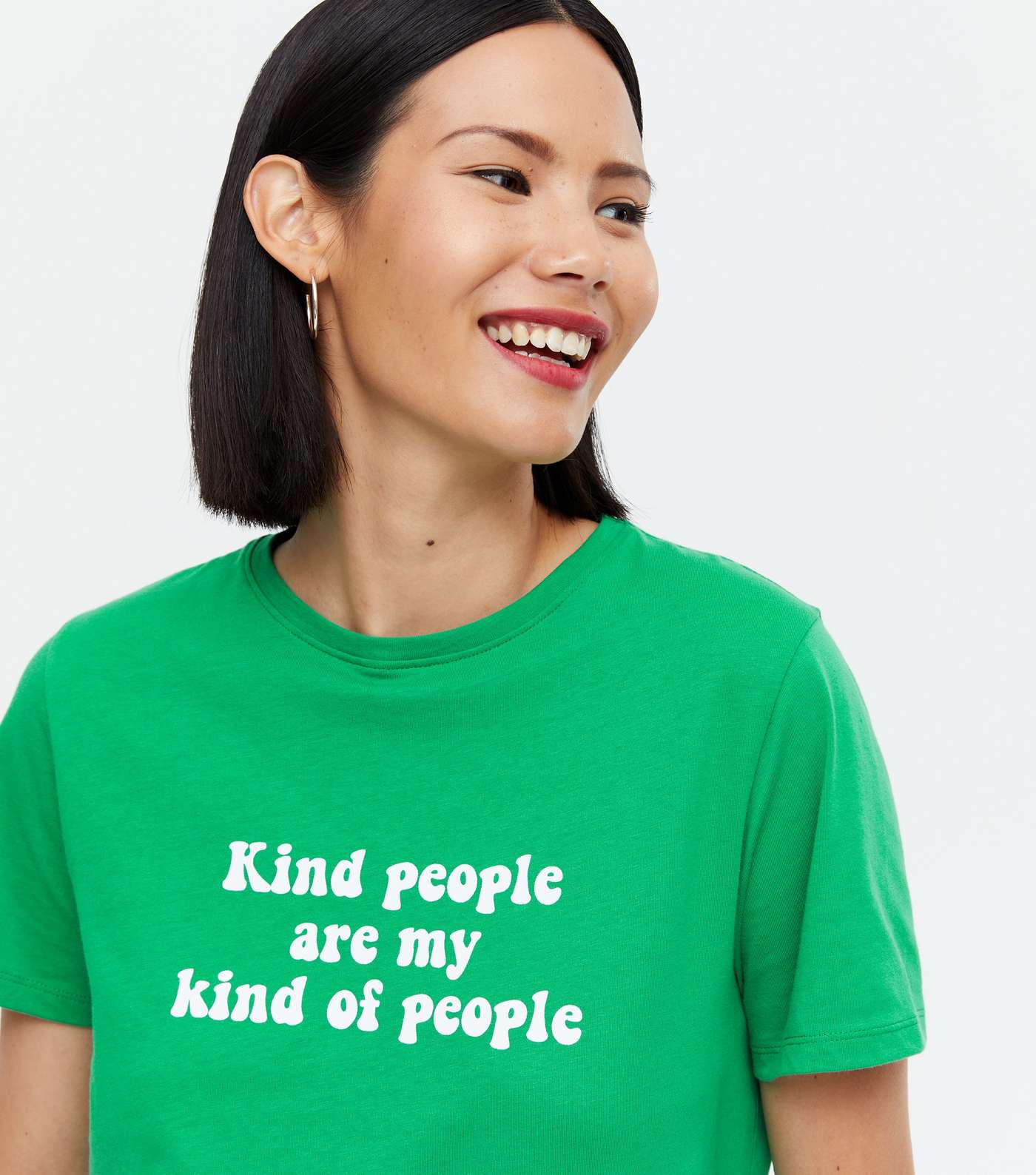 Green Kind People Logo T-Shirt Image 3
