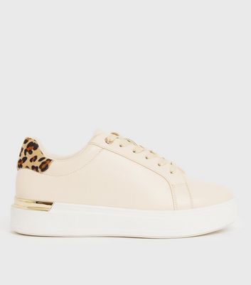 New look clearance animal print trainers