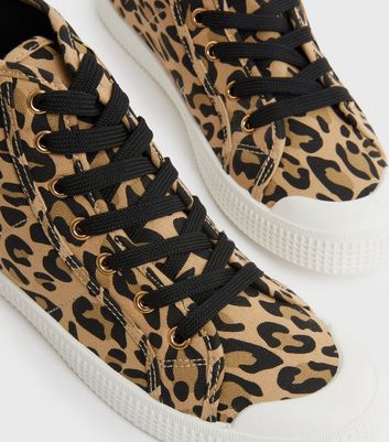 High top leopard print sneakers online