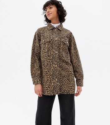 leopard print shacket