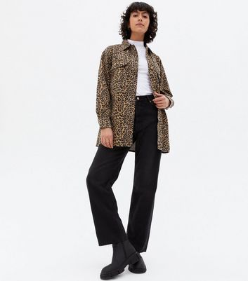 leopard print jacket new look