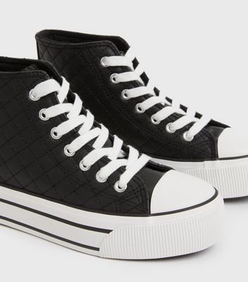 Converse quilted hot sale high tops