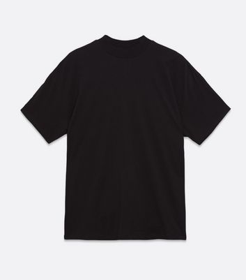 High neck plain t shirts Clearance
