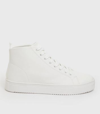 White High Top Trainers