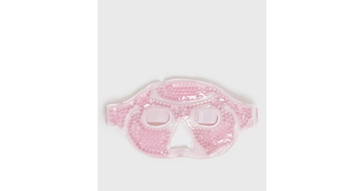 Pale Pink Gel Eye Mask New Look