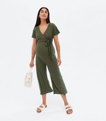 new look ribbed jumpsuit