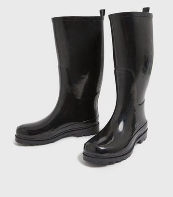 black wellies new look