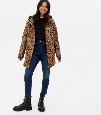 New look shop animal print jacket