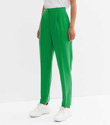 Tall Green Slim Fit Trousers