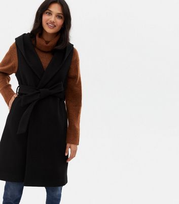 sleeveless jacket new look