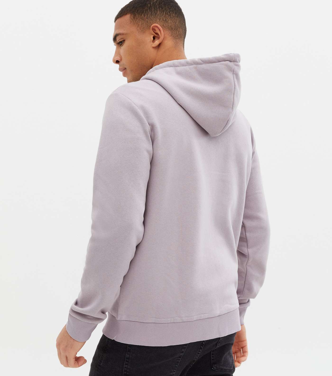 Only & Sons Lilac Zip Hoodie Image 4