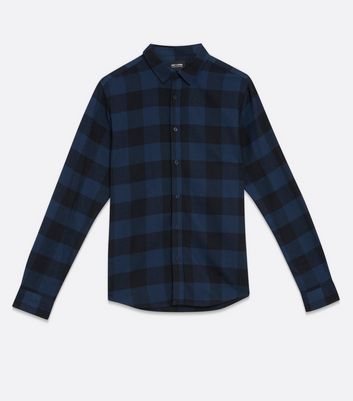 long sleeve shirt blue