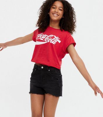 red coca cola shirt
