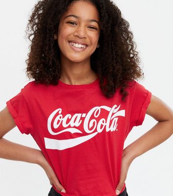 T shirt best sale coca cola rouge