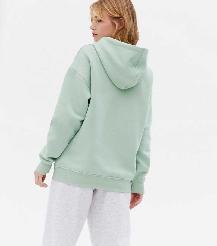 Green Pocket Front Hoodie