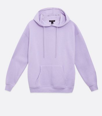 Light Purple Pocket Front Hoodie | New Look