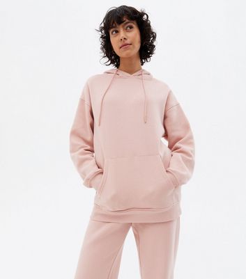 Click to view product details and reviews for Pale Pink Pocket Front Hoodie New Look.