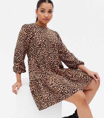 New look leopard print dress best sale