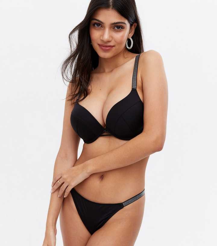 ASOS DESIGN Fuller Bust recycled microfibre triangle bra