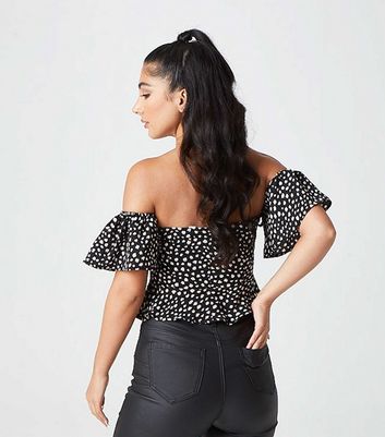 Bardot peplum online top