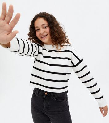 new look striped jumper