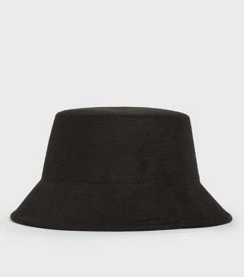 black bucket hat new look