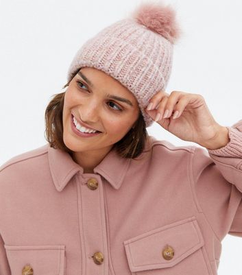 Womans sales bobble hat