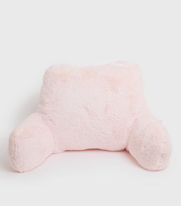 pink backrest pillow