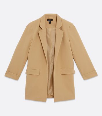 New look hot sale camel blazer