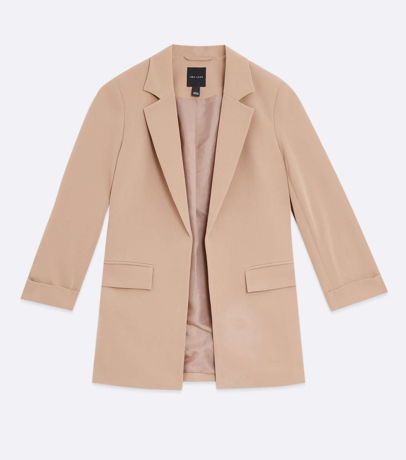 Mink Relaxed Fit Blazer Image 5