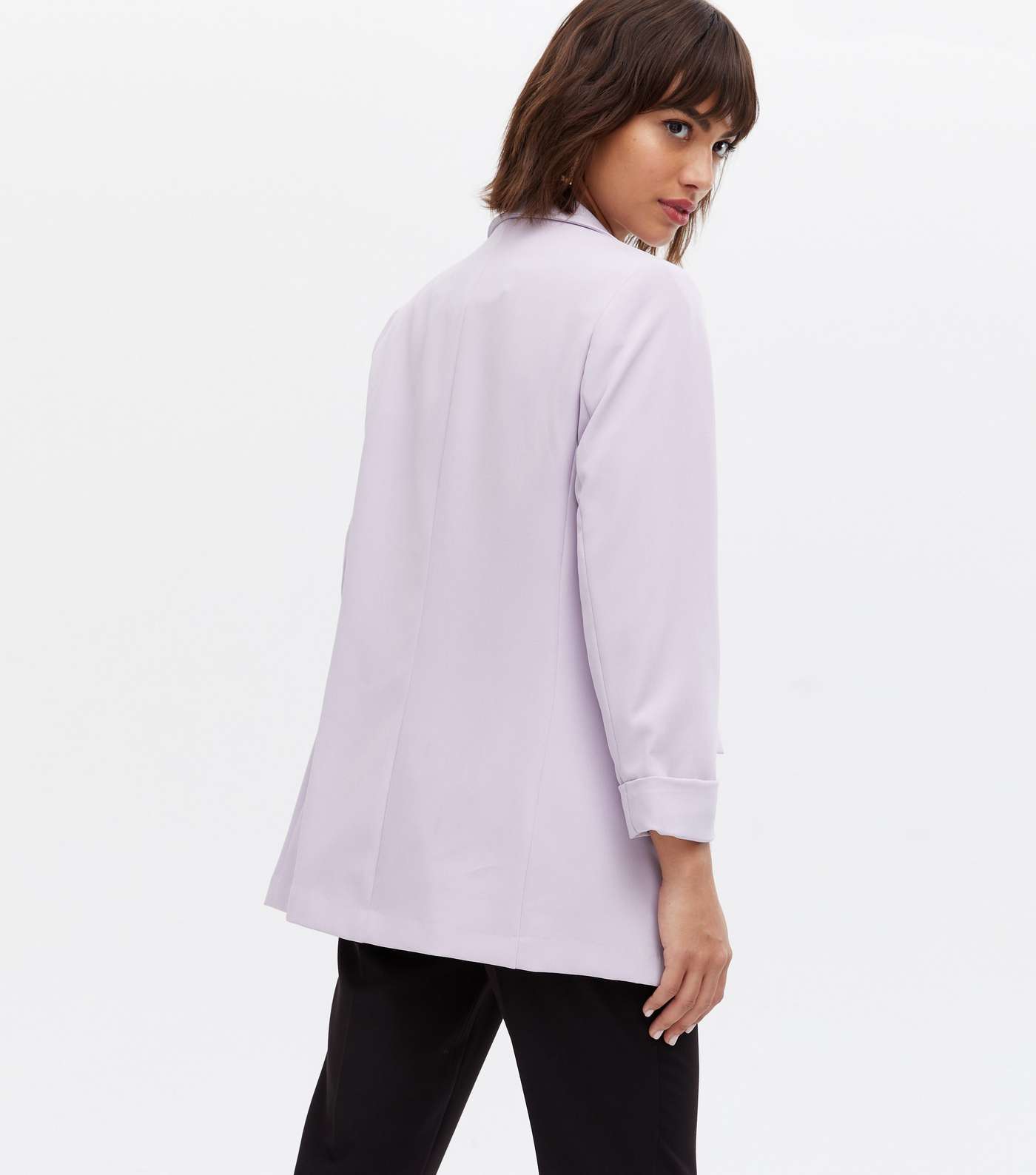 Lilac Relaxed Fit Blazer Image 4
