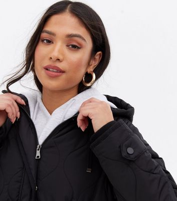 quilted petite jacket