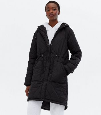 Midweight quilted 2025 fishtail parka