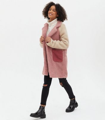 pink teddy coat next