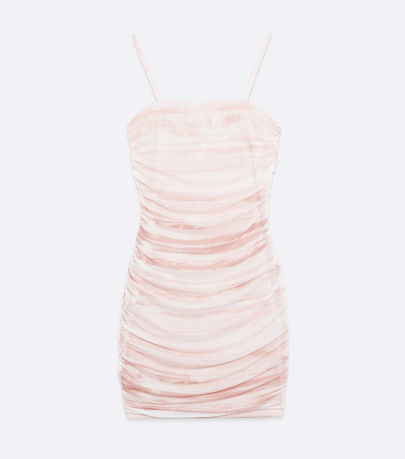 Pink Vanilla Pink Marble Print Mini Dress Image 5