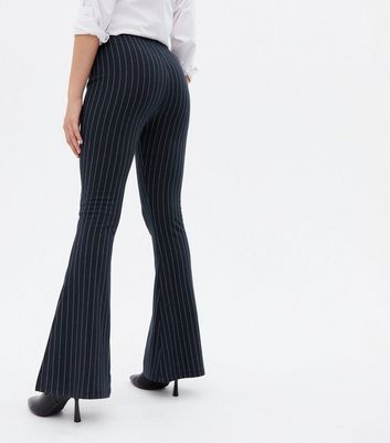 GANNI Pinstripe Flared Trousers  Farfetch