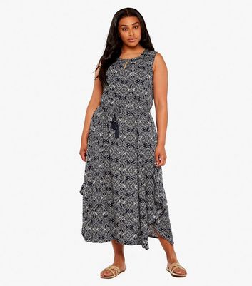 Monse Midi Dress in Dark Blue Womens Clothing Dresses Casual and day dresses Grey 