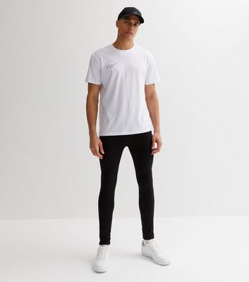 Black Super Skinny Spray on Stretch Jeans – Neutrl Clothing