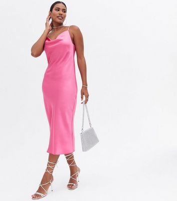 hot pink midi