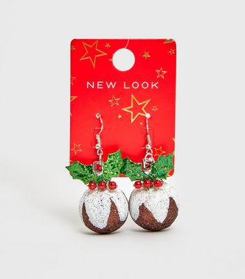 New look deals christmas earrings