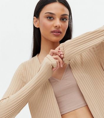 Click to view product details and reviews for Camel Ribbed Fine Knit Midi Cardigan New Look.