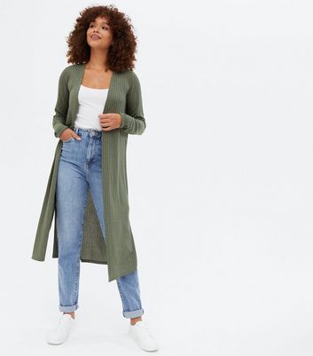 new look midi cardigan