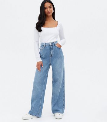 High Waist Adalae Wide Leg Jeans 